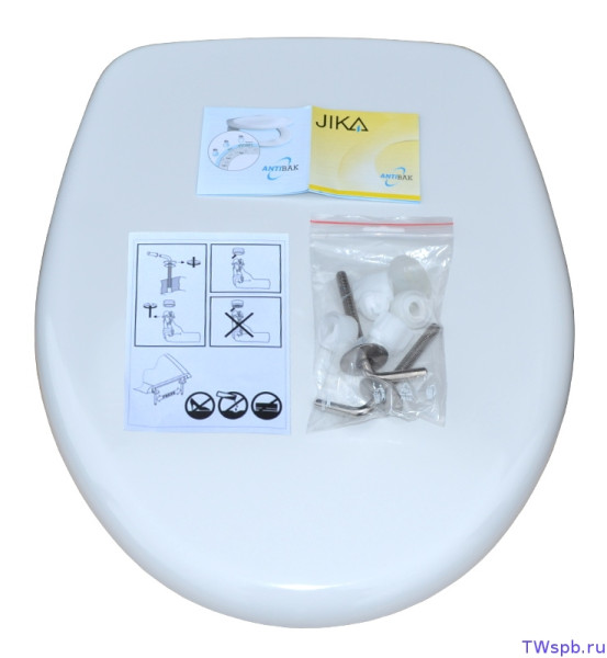 8.9164.0.300.063.9 Сидение c крышкой, антибак. Jika Olymp. Фото 1