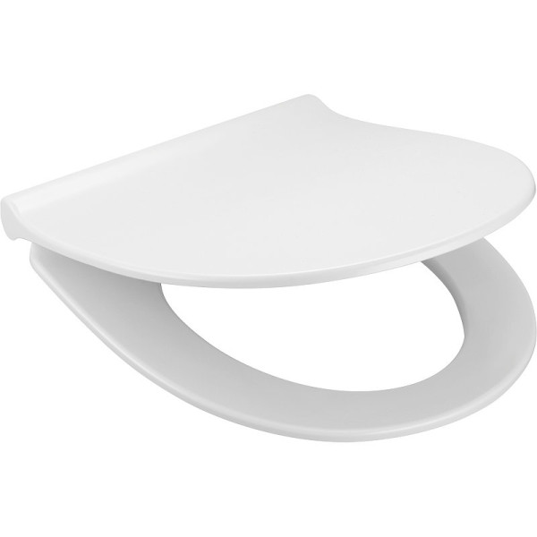 801392002 Victoria лакированная крышка soft close для унитаза тонкое, быстрое снятие, стальные петли. Фото 1