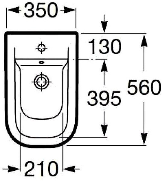 80647200B Gap крышка для биде soft close (стары арт. 806472004). Фото 2