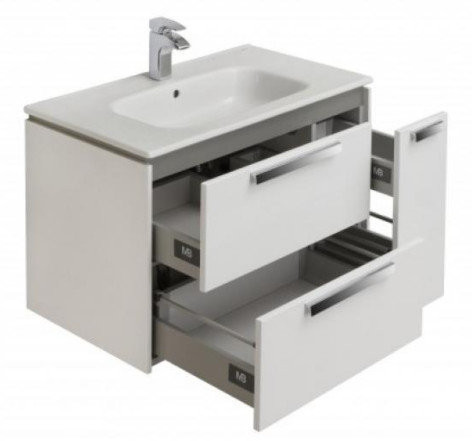 857296444 Lago Модуль для раковины 80 подвесной, светлый дуб. Фото 3