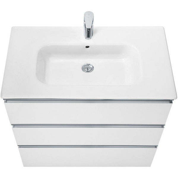 857406806 THE GAP модуль для раковины 800 мм 785x453x741 мм, с 3 ящ.(аналог 857553806) наб.ножек 7.8168.2.733.9 приобр.отдельно, бел.глян.(Новый арт.). Фото 2