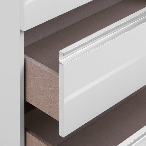 857406806 THE GAP модуль для раковины 800 мм 785x453x741 мм, с 3 ящ.(аналог 857553806) наб.ножек 7.8168.2.733.9 приобр.отдельно, бел.глян.(Новый арт.). Фото 4