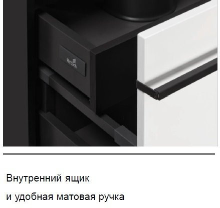 857430806 Aneto модуль для раковины 800 мм белый. Фото 4