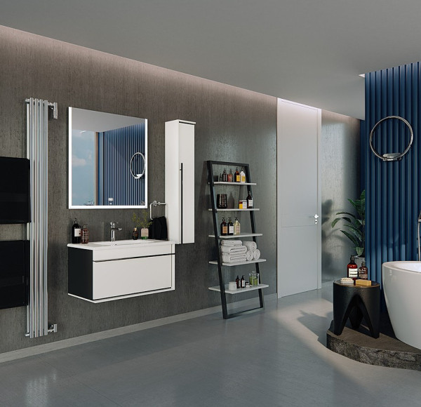 857467806 Aneto шкаф-колонна правая белый. Фото 5