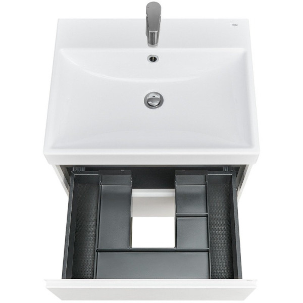 857613509 ONA модуль для раковины 600 мм, 585x450x565 мм, с 2 ящиками, белый матовый. Фото 3