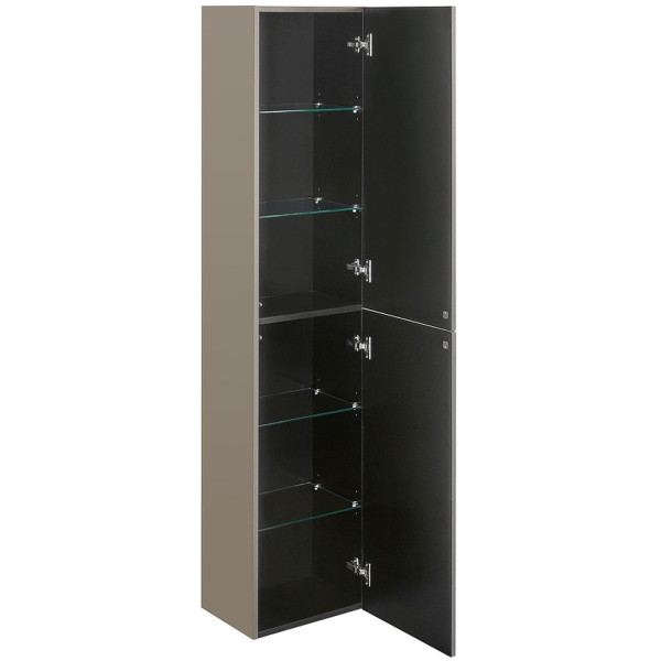 857635510 ONA реверсивная шкаф-колонна 1750 мм, 400x300x1750 мм, бежево-серый матовый. Фото 2