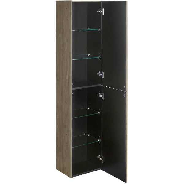 857635511 ONA реверсивная шкаф-колонна 1750 мм, 400x300x1750 мм, темный вяз. Фото 4