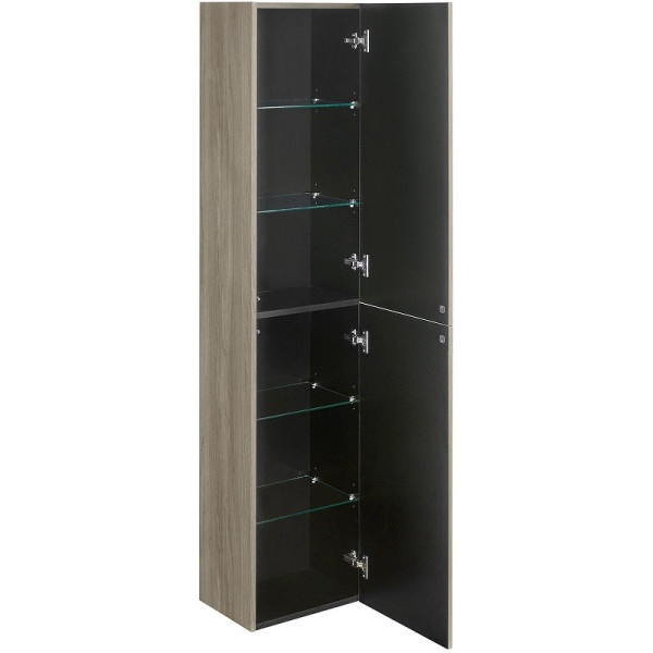 857635512 ONA реверсивная шкаф-колонна 1750 мм, 400x300x1750 мм, светлый дуб. Фото 4