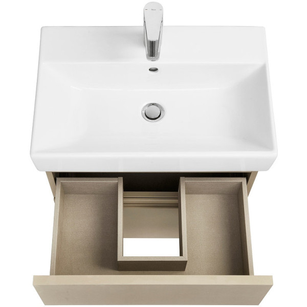 857639515 OLETA модуль для раковины 600 мм, 564х374х548 мм, с 2 ящиками, капучино. Фото 2