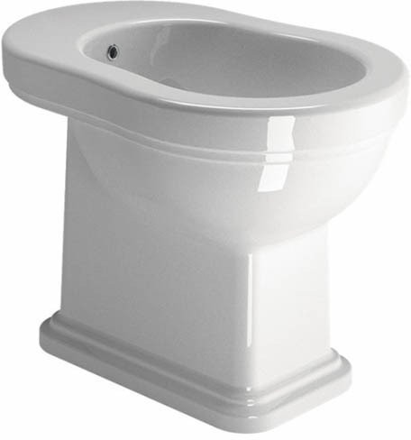 8762111 CLASSIC приставное биде, 1 отв., белый 07. Фото 1