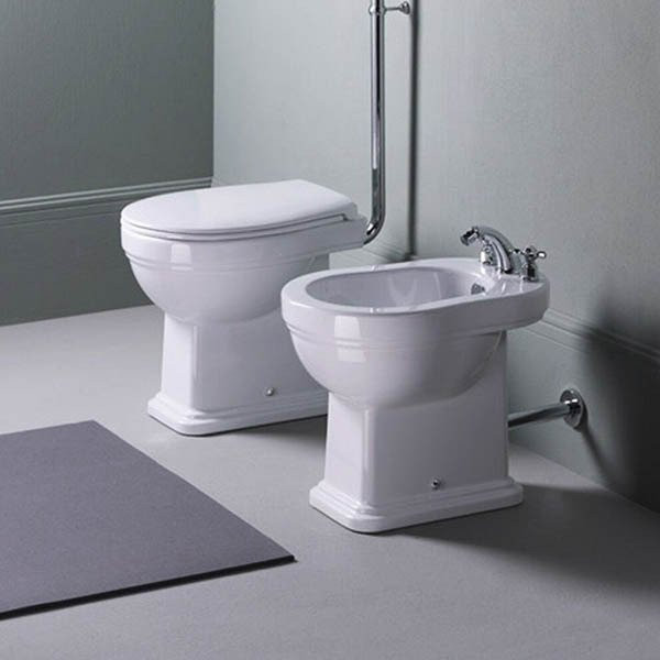 8762111 CLASSIC приставное биде, 1 отв., белый 07. Фото 3