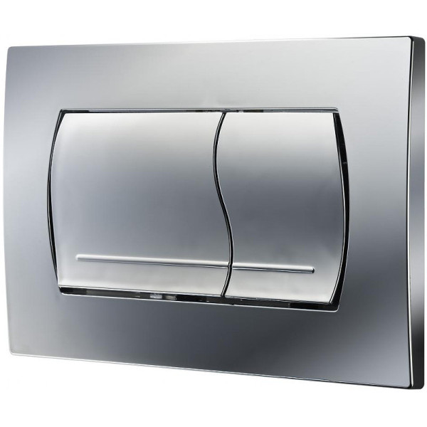 8901150B2 Active панель смыва 52B хром матовая (ПЭК). Фото 1