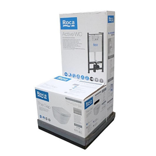 893104100 ПЭК Gap унитаз подв безобод.+инстал+кнопка+сид. Фото 9