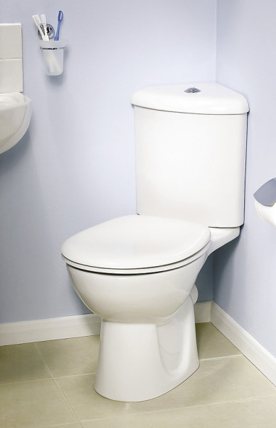 9754B003-7201 Угловой унитаз Arkitekt с сиденьем микролифт VITRA. Фото 4