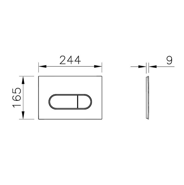 9773B003-7207 Комплект: Normus унитаз подвесной+крышка + инсталляция + панель смыва глянец белый (740-2200). Фото 5