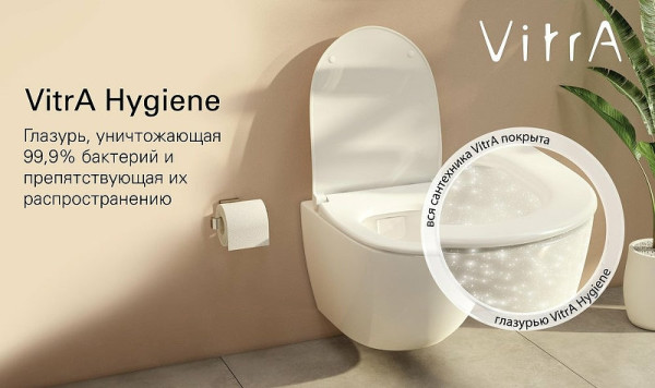 9773B003-7207 Комплект: Normus унитаз подвесной+крышка + инсталляция + панель смыва глянец белый (740-2200). Фото 8