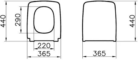 9820B003-7201 Комплект: Metropole унитаз подвесной безободковый с тонким сиденьем МЛ+инсталляция+панель смыва матовый хром. Фото 1