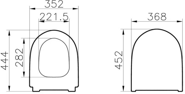 9830B003-7207 Комплект: Sento унитаз подвесной безободковый с тонким сидением МЛ+инсталляция+панель смыва мат хром. Фото 1