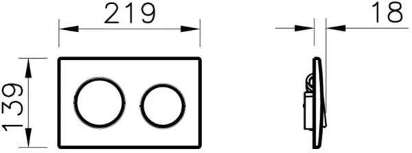 9842B003-7206 Комплект: S10 Spinflush унитаз подвесной безободковый с сиденьем МЛ+ инсталляция+панель смыва глянец хром. Фото 3