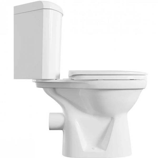 9854B099-7200 Угловой унитаз Norm Wenkel, крышка термопласт с микролифтом. Фото 3