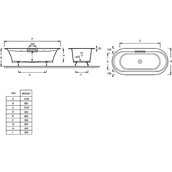 99314T-CP VOLUTE слив-перелив для ванны. Фото 2