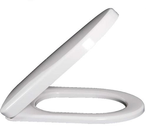 9M55 S101 SUBWAY Сиденье для унитаза с крышкой, Quick Release, Soft Closing, Альпийский белый (ТОЛЬКО С УНИТАЗАМИ). Фото 1
