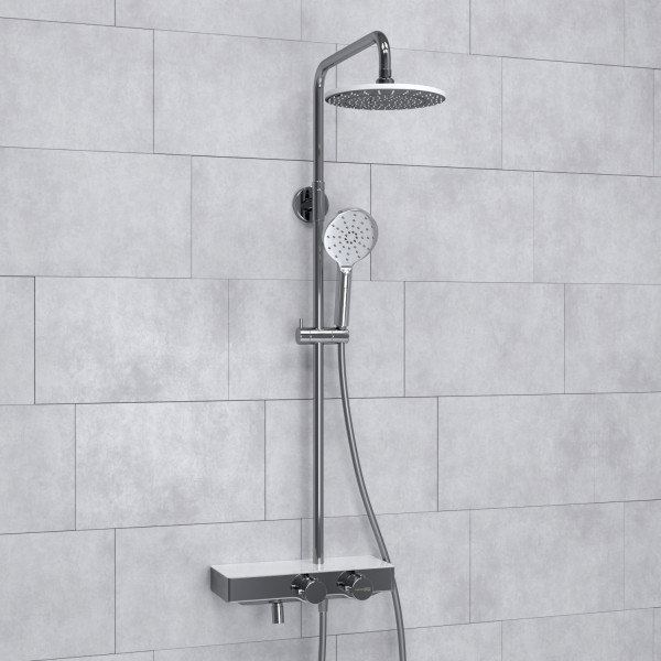 A113.067.127.CH Thermo Душевая система с термостатическим смесителем. Фото 1