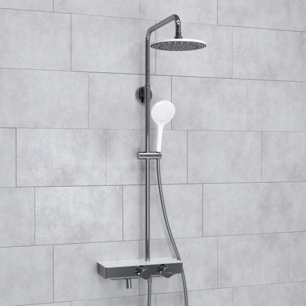 A113.067.155.CH Thermo Душевая система с термостатическим смесителем. Фото 1