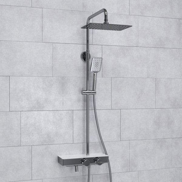 A113.069.126.CH Thermo Душевая система с термостатическим смесителем. Фото 1