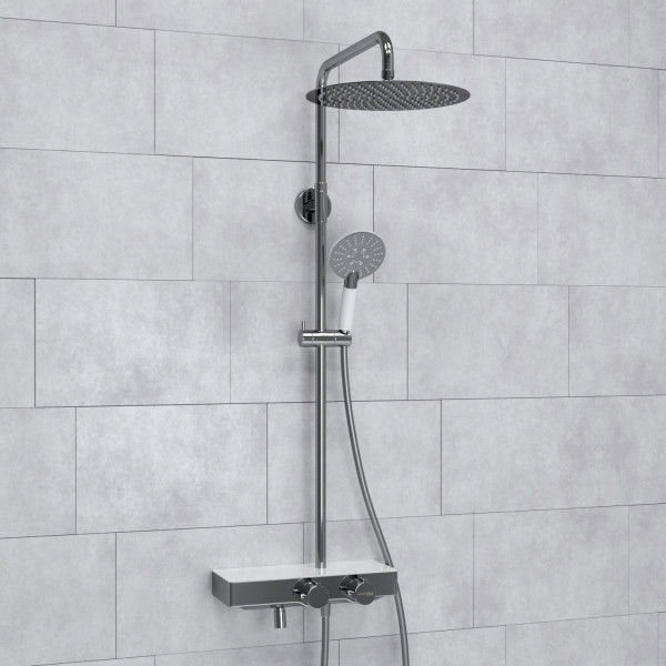 A113.116.058.CH Thermo Душевая система с термостатическим смесителем. Фото 1