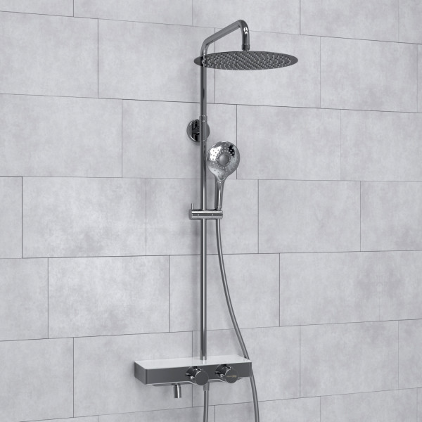 A113.116.101.CH Thermo Душевая система с термостатическим смесителем. Фото 1