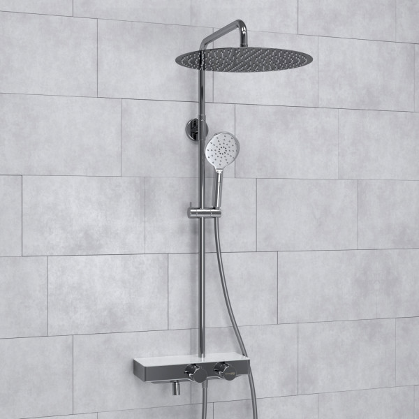 A113.117.127.CH Thermo Душевая система с термостатическим смесителем. Фото 1