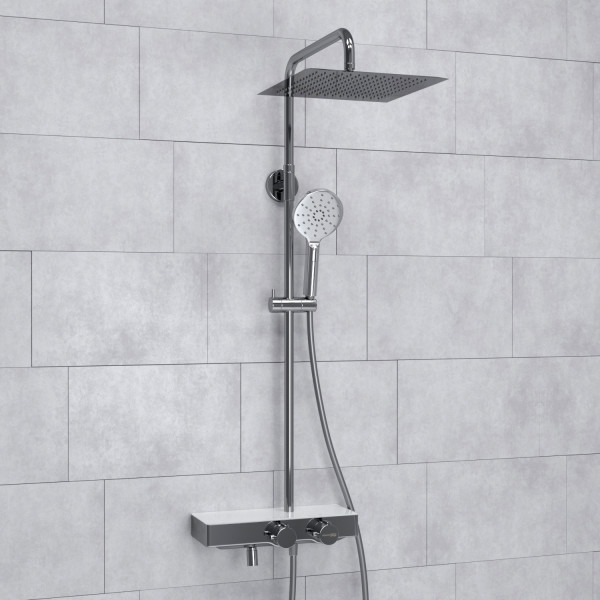 A113.118.127.CH Thermo Душевая система с термостатическим смесителем. Фото 1