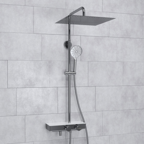 A113.119.127.CH Thermo Душевая система с термостатическим смесителем. Фото 1