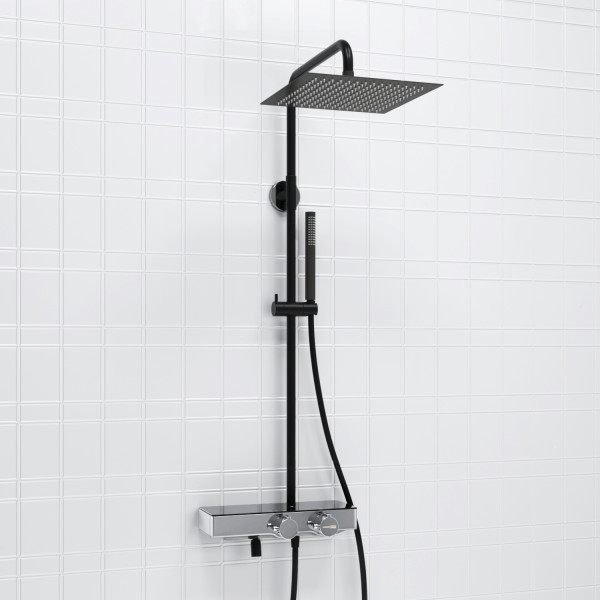 A114.162.217.CB Thermo Душевая система с термостатическим смесителем. Фото 1