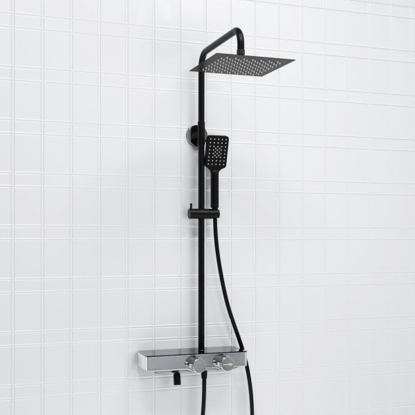 A114.255.130.CB Thermo Душевая система с термостатическим смесителем. Фото 1