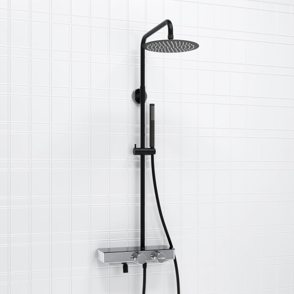 A114.258.217.CB Thermo Душевая система с термостатическим смесителем. Фото 1