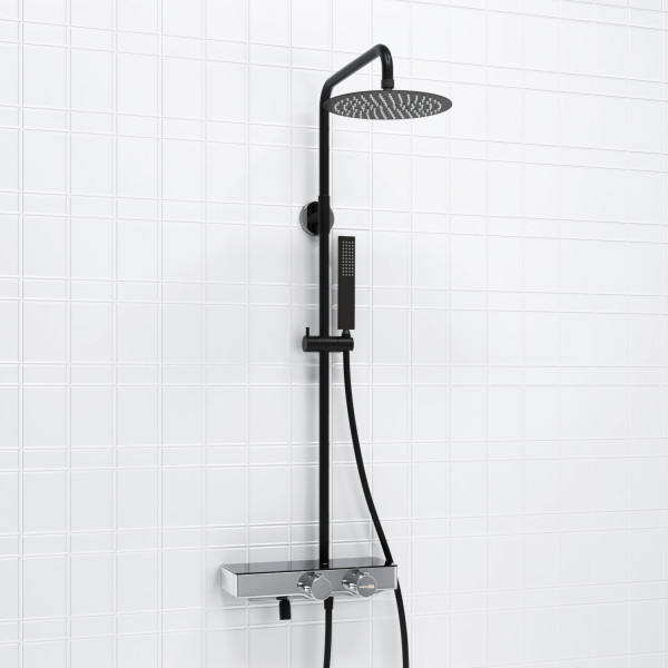 A114.258.218.CB Thermo Душевая система с термостатическим смесителем. Фото 1