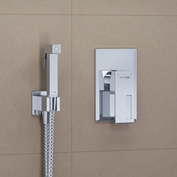 A15157 Встраиваемый комплект для биде со шлангом 120 см. Фото 1