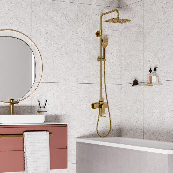 A15501 Душевая система со смесителем. Фото 1