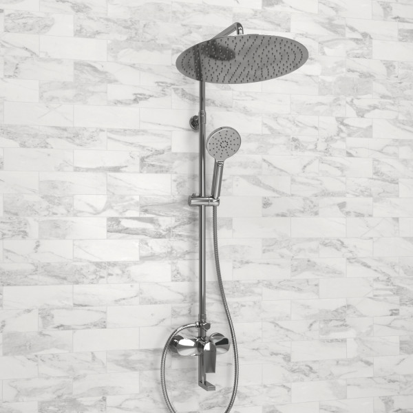 A166.117.127.010.CH Душевая система со смесителем. Фото 1