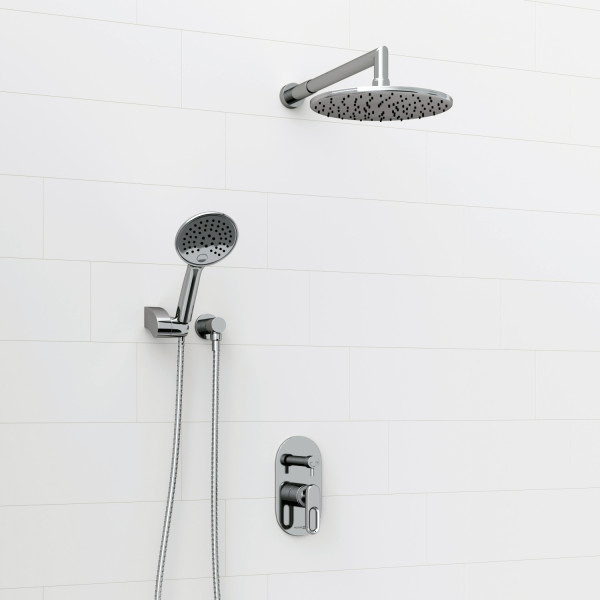 A16830 Встраиваемый комплект для душа с верхней душевой насадкой и лейкой. Фото 1