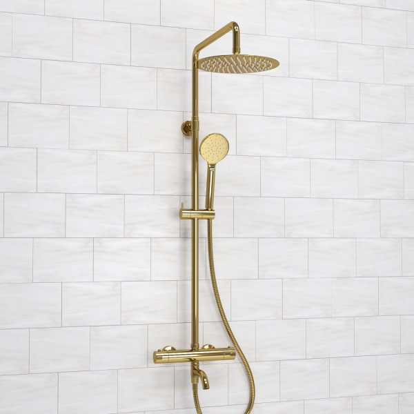 A188.208.207.PG Thermo Душевая система с термостатическим смесителем. Фото 1