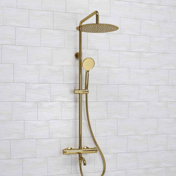 A188.263.207.PG Thermo Душевая система с термостатическим смесителем. Фото 1