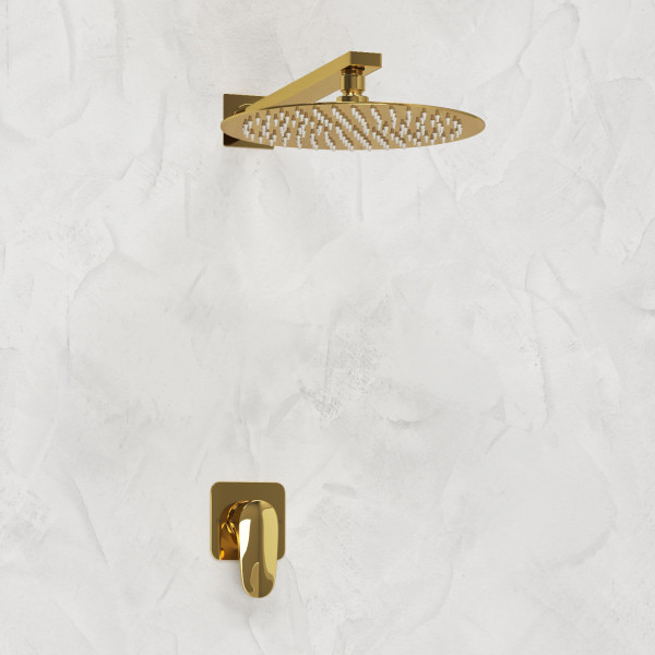 A2151.183.208 Встраиваемый комплект для душа с верхней душевой насадкой. Фото 1