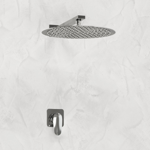 A3151.090.116 Встраиваемый комплект для душа с верхней душевой насадкой. Фото 1