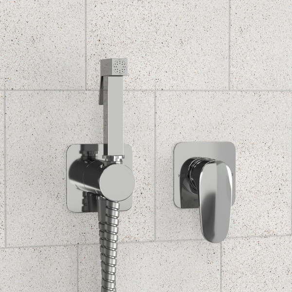 A3151.271.057.136 Встраиваемый комплект для биде со шлангом. Фото 1