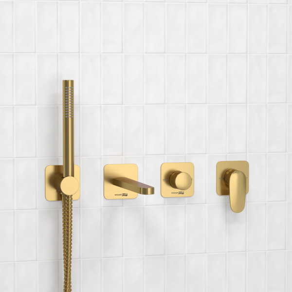 A3651.282.284.285.194.286 Встраиваемый комплект для ванны с лейкой и изливом. Фото 1