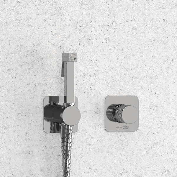 A4651.271.057.136 Встраиваемый комплект для биде со шлангом. Фото 1