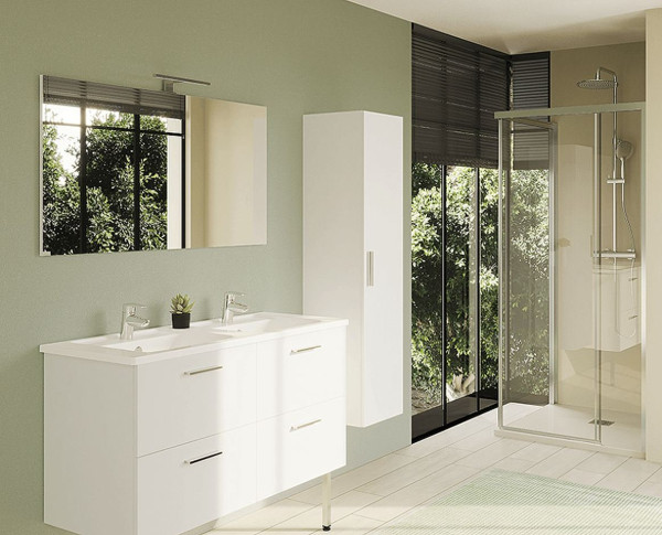 A47201EXP Душевая колонна AquaHeat Bliss 250, цвет хром. Фото 3